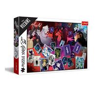 Trefl - Villanos de Disney, Buen Pase - Puzzle 1000 - Puzzle con Héroes de Cuentos de Hadas, Villanos de Disney, Entretenimiento Creativo, Puzzles Clásicos para Adultos y Niños Mayores de 12 Años
