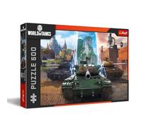 Trefl World of Tanks: Hora de Actuar 500 Piezas-Puzzle para Montar, Entretenimiento Creativo, para Adultos y niños a Partir de 10 años, Multicolor (37535)