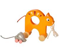 Trefl Zabawka drewniana Kotek i Myszka na kÄlÄškach/Studio Bobaski i MiÄš (61445)