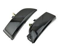 TREGOO Compatible con Ford para Everest para U375/UA 2015 2016 2017 2018 2019 Indicador De Espejo Retrovisor Intermitente Dinámico Piezas De Automóvil Señal de Giro dinámica(Black)