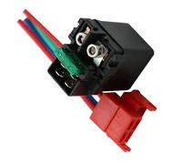 TREGOO Compatible con VFR750 para VFR750F 1990 1991 1992 1993 1994 1995 1996 1997 38501-H1 Reemplazo De Solenoide De Arranque para Motocicleta Y Ciclomotor Solenoide Relé De Arranque(Relay and Plug)