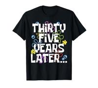 Treinta y cinco años después, regalos de cumpleaños de 35 años para hombres y mujeres Camiseta