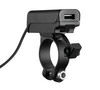 Trek X, Cargador USB con doble puerto USB (USB A + USB C) resistente a la lluvia