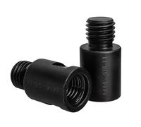 Treki 2pcs Adaptador de Amoladora Angular M14 a 5/8"-11 Convertidor Adaptar Conector de Eje Convertidor de Rosca M14 Macho a 5/8"-11 Hembra para Amoladora Angular Pulidora Accesorios