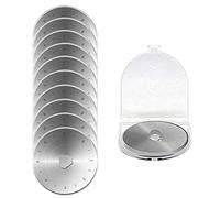 Treki 8 Piezas Circular Cuchillas de Corte Redondas Cuchillas Repuesto Circular Rotativa Cuchilla 60mm Recambio para Cuter para Fiskars, Olfa, Truecut & Martelli de Patchwork Tela Cuero Artesanía
