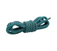 Trekking Cordones 4 pares de cordones redondos de dos tonos de 5mm for caminar al aire libre, botas for senderismo, cordones atléticos, cordones for zapatos, zapatillas, disfraces(Lake Green,100cm)