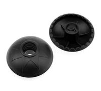 Trekking Pole Mud Tips - 5.5cm | 2X Round Hiking Walking Stick Baskets Tips, Tip Protector, Hikings Pole Tip, Walking Stick Replacement Accessory For Hiking