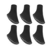 Trekking Pole Tips - Rubber Tips Hiking Pole Accessories | Rubber Feet For Hiking PoleTips Universal Shoe Shaped Grip Covers 1.1cm Durable Anti Slip Walking Stick Protectors