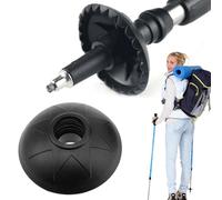 Trekking Poles Mud Baskets - Hiking Stick Tip Covers, Trail Gear attachments Set | Wide Base Pole Basket Protectors, Lightweight Walking Pole Add-ons, Essential Replacement Parts for Trekking