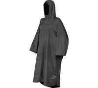 Trekmates - Ropa de senderismo - Deluxe Poncho Noir - Negro Negro one size