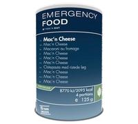 TREK'N EAT Macarrones con Queso-EL, Alimento de Emergencia, 4 Porciones