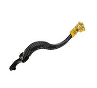 Trekords Compatible con CRF250R/450R/X accesorios modificación, 1 juego protector palanca pedal freno trasero motocicleta Palancas moto(Yellow)