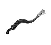 Trekords Compatible con CRF250R/450R/X accesorios modificación, 1 juego protector palanca pedal freno trasero motocicleta Palancas moto(Silver)