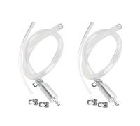 Trekords Manguera purga fluido juego tubos válvula hidráulica accesorios motos bomba cambio aceite frenos coche y motocicleta Palancas moto(2pcs)