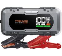 TREKURE Arrancador de Batería y Compresor, Paquete de alimentación de arranque de 6000 A, 26800 mAh PD65W