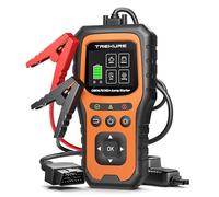 TREKURE Arrancador de Baterías de Coche 6000A con OBD2 Diagnosis Coche, Arrancador de Coches Portátil con Función de Arranque Forzado, Prueba de Batería, Pantalla Grande(para All Gas o 10L Diesel)