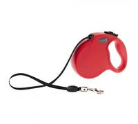 Trela Wrap de cinta extensible para perro - Ferribiella - Color: Rojo | Mediciones: 3 m/10 kg