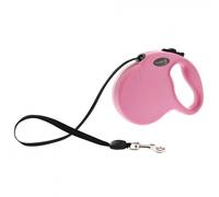 Trela Wrap de cinta extensible para perro - Ferribiella - Color: Rosa | Mediciones: 3 m/10 kg