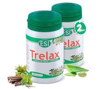 Trelax - Natural para el Tránsito Intestinal - Fórmula con Cáscara Sagrada, Sen, Frángula, Hinojo y Ruibarbo - Alivio Digestivo Ocasional - 100 Comprimidos Veganos (2 botes)