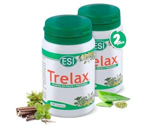 Trelax - Natural para el Tránsito Intestinal - Fórmula con Cáscara Sagrada, Sen, Frángula, Hinojo y Ruibarbo - Alivio Digestivo Ocasional - 100 Comprimidos Veganos (2 botes)