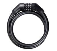 Trelock BC 360/110/6 Code - Cadena antirrobo con combinación numérica (110 cm), Color Negro