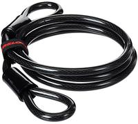 TRELOCK Cable 2 Lazos 180cm 12mm Negro