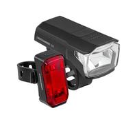 TRELOCK Lighthammer 100 Lux Juego de Luces para Bicicleta con conexión USB - 20 Horas de autonomía
