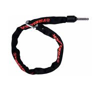 Trelock Unisex - Adultos 2232409653 Cadena de embutición negra 100 cm