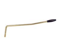Tremolo Arm Whammy Bar Guitarra Rocker con Punta Plata Fuente de Guitarra Eléctrica - Oro con mango negro, como se describe Oro con mango negro como se describe