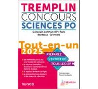 Tremplin Concours Sciences Po Tout-en-un 2025 (ebook)