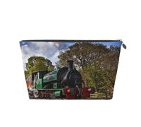 Tren con Motor de Vapor, Bolsa de artículos de tocador Bolsa de Maquillaje Bolsa de cosméticos Bolsa de artículos de tocador de Viaje portátil