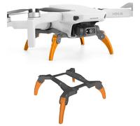 Tren de Aterrizaje 4K: extensión de Pata Plegable de liberación rápida con protección extendida for Accesorios de Drones 4K (Naranja-Gris)(Orange-Gray)