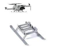 Tren de Aterrizaje de Plegable Compatible con DJI Mavic Mini/2/SE Drone Landing Gear Extensión Soporte de Altura Extendida RC para Drones Gris