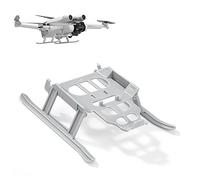Tren de Aterrizaje de Plegable Compatible con DJI Mini 3 Pro Drone Landing Gear Extensión Soporte de Altura Extendida RC para Drones Gris