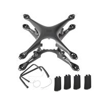 Tren de aterrizaje y cubierta de la carcasa superior e inferior originales for Phantom 4 Pro Obsidian Edition. Pieza de reparación.(1 Full Set)