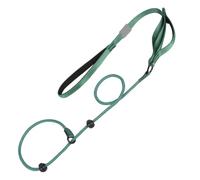 Tren de cuerda para perros - Correa de retirada resistente de 5 pies, mango acolchado, agarre cómodo, cuerda de amarre fuerte, agilidad de juego controlada, ideal para perros grandes y medianos