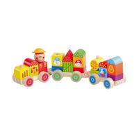 Tren de juguete de madera Happy Train