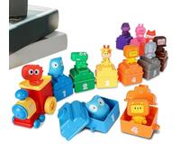 Tren De Juguete Juego Educativo de Emparejar Colores y Aprendizaje de