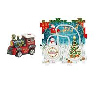 Tren de Juguete para Niños | Juego De Pista De Carreras De Coches Con Para Navidad,Set De Juguetes De Coches Para Pista De Carreras Con | Para Niños Y Niñas De 3 A 6 Años Amigos Cumpleaños Educativo Y