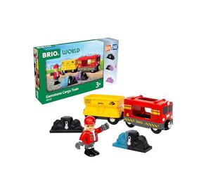 Tren de mercancías con Accesorios Que cambian de Color/Tren de Juguete, Piedras Preciosas con Cambio de Color en frío/Calor/Tren para niños a Partir de 3 años