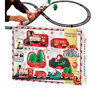 Tren de Navidad,Festivo Ferrocarril Juguetes Con Luz Y Sonido - Tren Árbol de Navidad - para cumpleaños, niños, niñas, niños pequeños, decoración del hogar y vacaciones