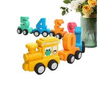 Tren De Números Magnéticos, Juego De Tren Magnético,Número De Construcción Juguete De Tren Para Niños | Finas Habilidades Motóricas Booster Diversión Interacción Padre-Niño Para Niños Niñas De 1 A 6