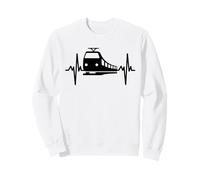 Tren de Tren, conducción, guía de Atracciones, Regalo Ideas de ferrocarril Sudadera