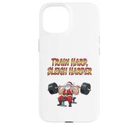 Tren Duro Trineo Duro Duro Divertido Entrenamiento Festivo Carcasa para iPhone 15