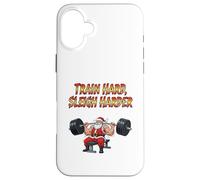 Tren Duro Trineo Duro Duro Divertido Entrenamiento Festivo Carcasa para iPhone 16 Plus