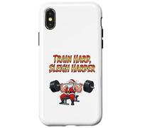 Tren Duro Trineo Duro Duro Divertido Entrenamiento Festivo Carcasa para iPhone X/XS