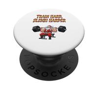 Tren Duro Trineo Duro Duro Divertido Entrenamiento Festivo PopSockets PopGrip Adhesivo