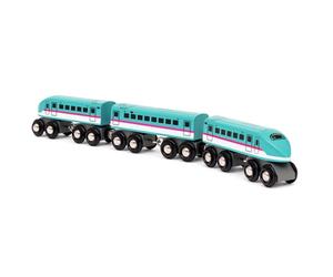Tren Hayabusa BRIO World 36086 Trains of The World de la Serie Shinkansen E5 | Tren de Juguete para niños a Partir de 3 años