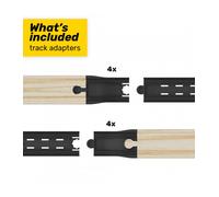 Tren intelino adaptadores para pistas de madera