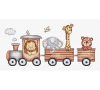 Tren Journey - Kit de punto de cruz Luca-S